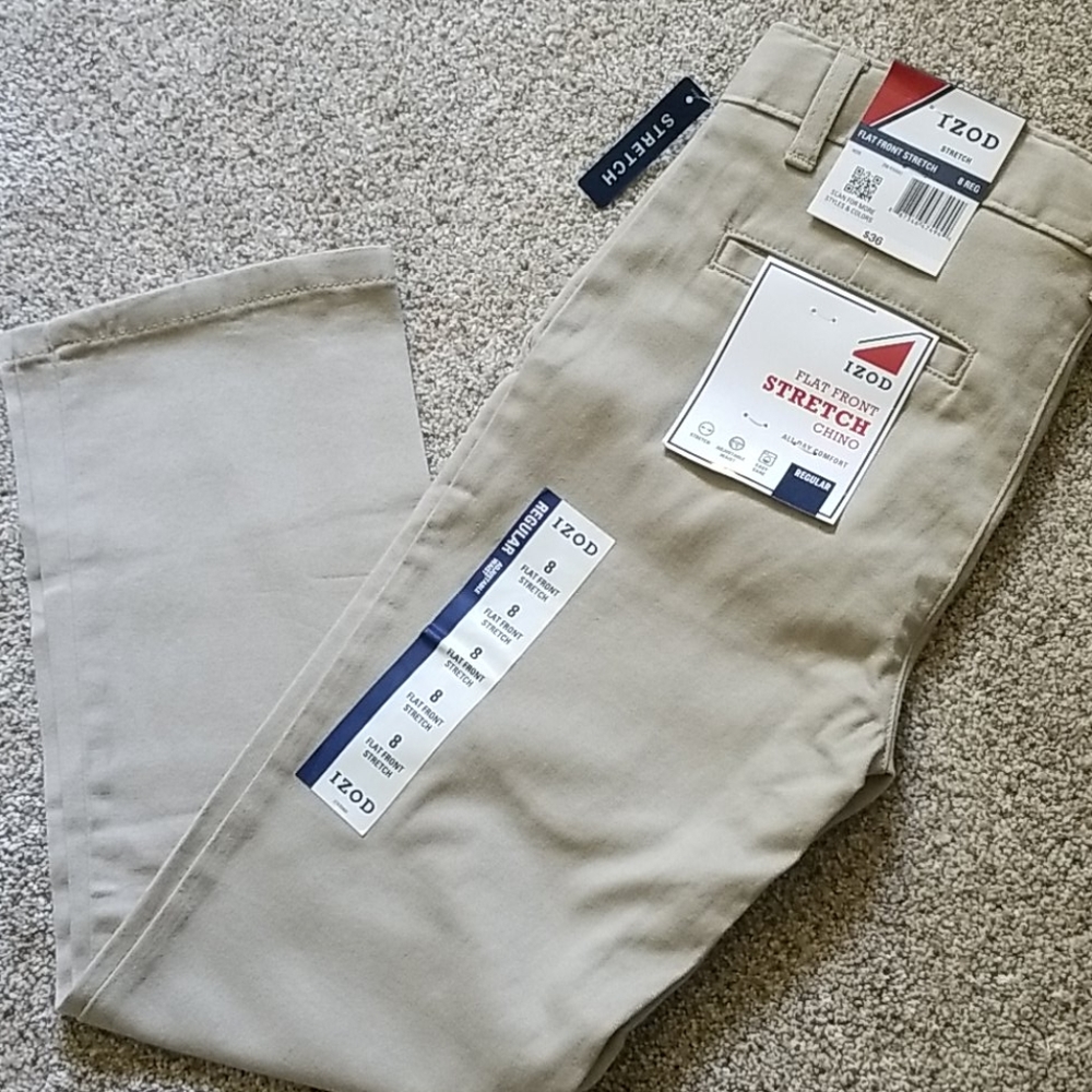 Izod Pants boys size 8 Reg